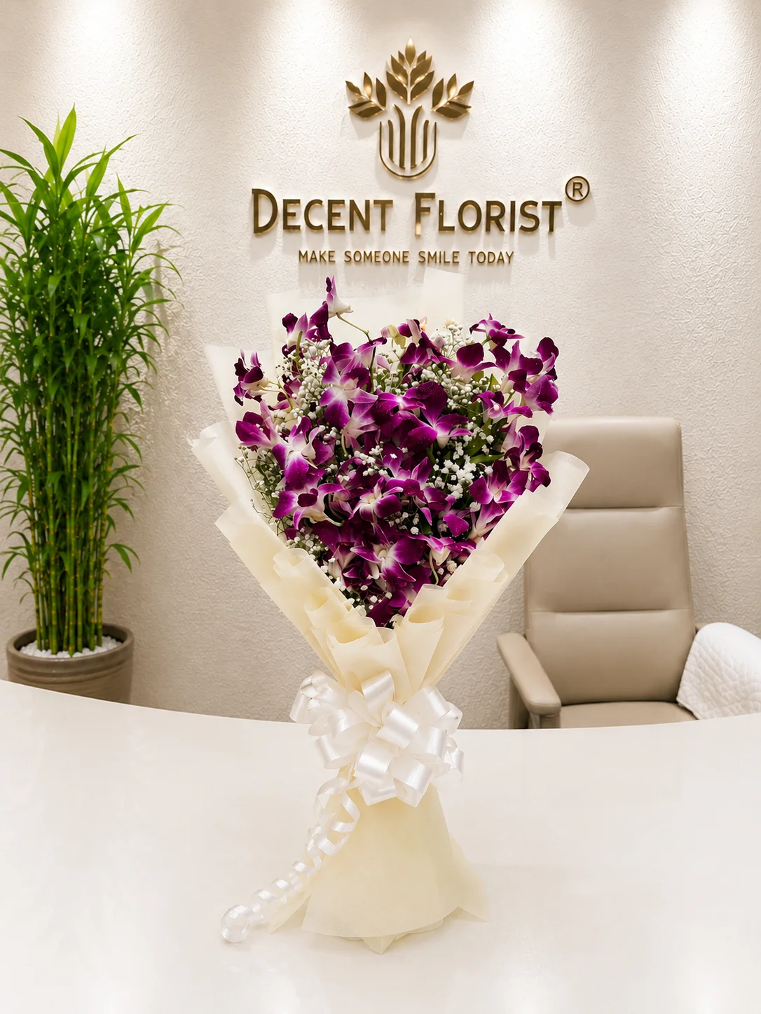 Purple Gipso Flower Bouquet