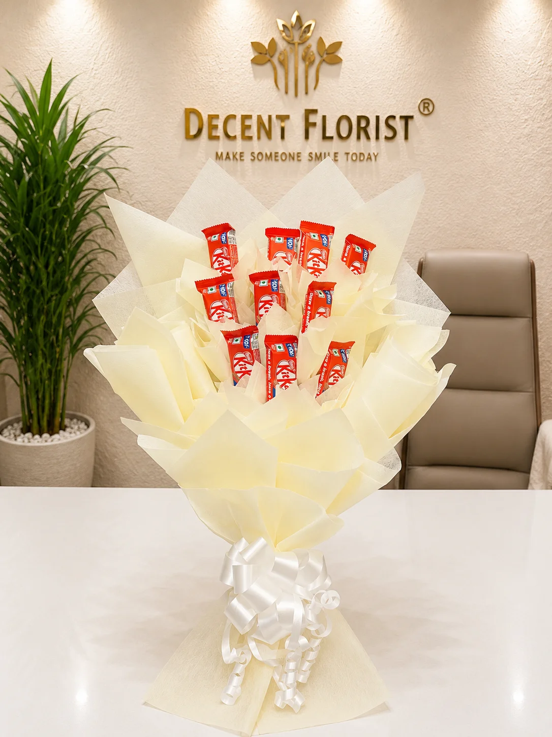 Small Kitkat chocolate Bouquet