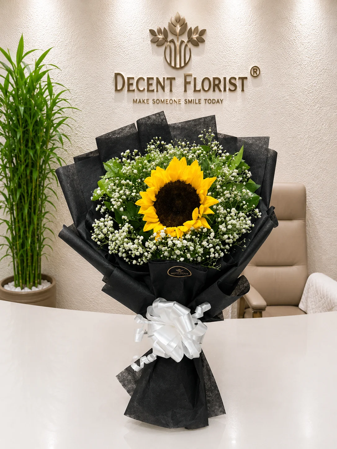 Single Sunflower Bouquet