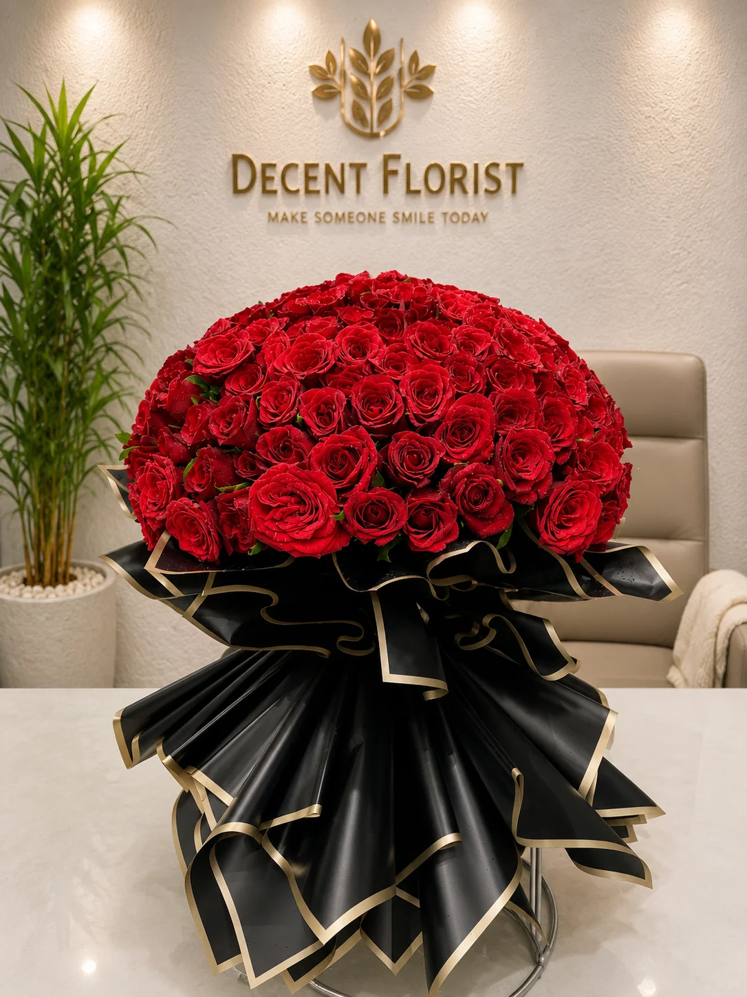 Luxury Red Rose Bouquet